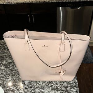 Kate Spade light pink laptop purse
